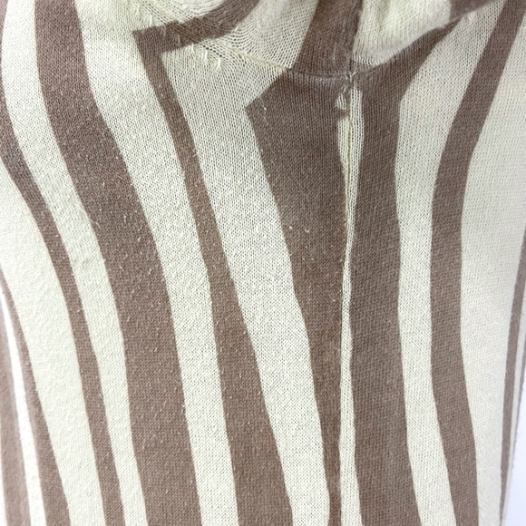 Anthropologie- Sparrow Cream Floral Stripe Cardigan Size Small. - Picture 7 of 9